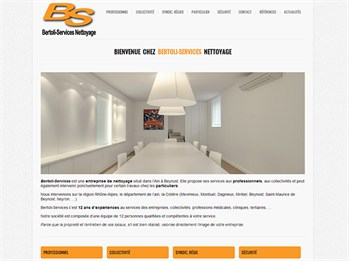 Bertoli-Services Nettoyage création site internet